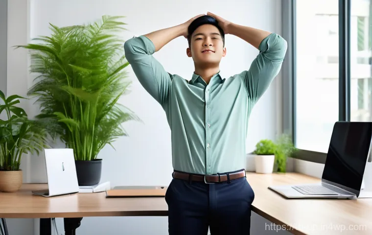 에르고노믹 가구에 대한 소비자 인식 조사 - **Prompt: A Thai woman, in her late 20s, with a gentle smile, sits comfortably at a modern ergonomic...